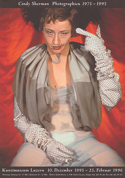 Cindy Sherman, Photographien 1975–1995, Kunstmuseum Luzern