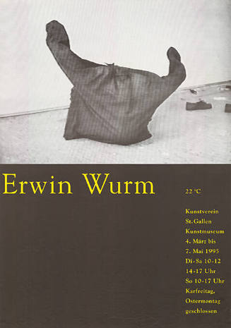 Erwin Wurm, Kunstverein St. Gallen, Kunstmuseum