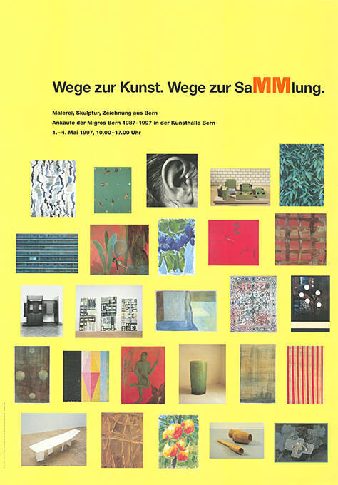 Wege zur Kunst. Wege zur SaMMlung, Kunsthalle Bern