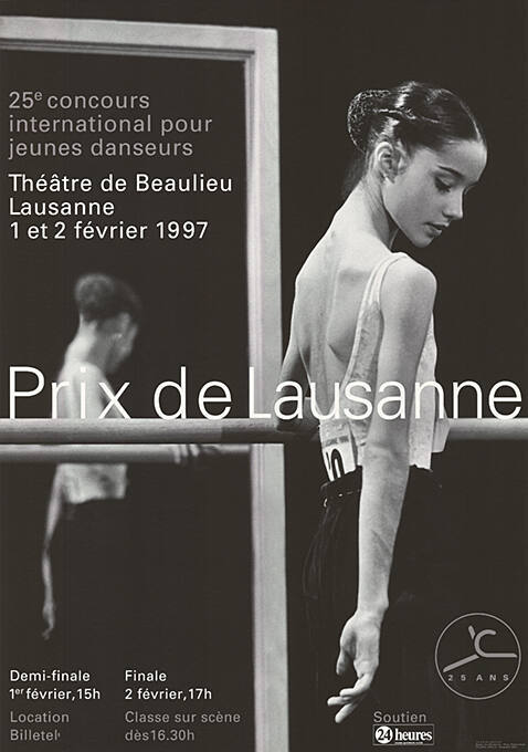 Prix de Lausanne, 25ᵉ concours international pour jeunes danseurs, Théâtre de Beaulieu, Lausanne