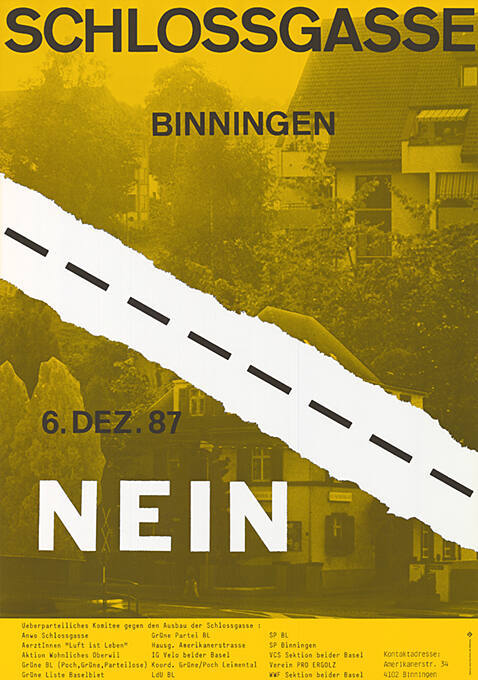 Schlossgasse Binningen, Nein