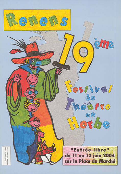 19ème Festival de Théâtre en Herbe, Place du Marché, Renens