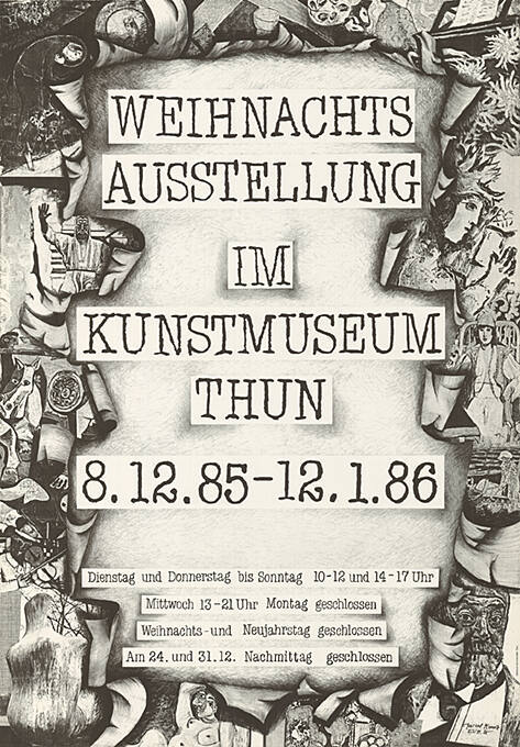 Weihnachtsausstellung im Kunstmuseum Thun