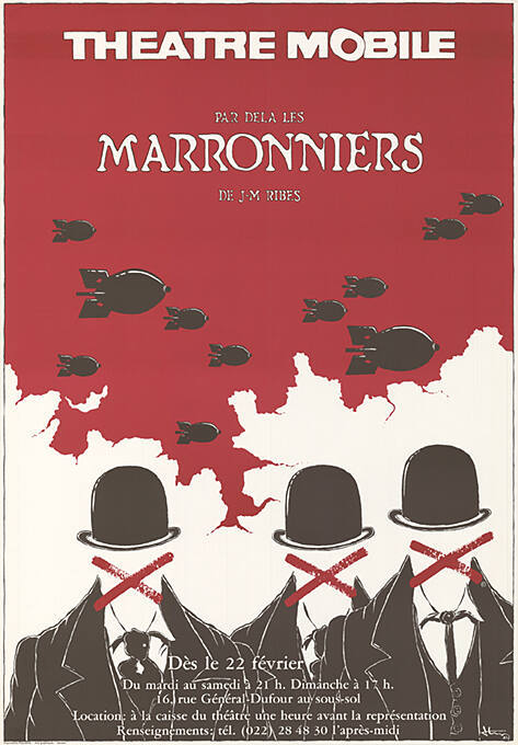 Par dela les marronniers, J-M Ribes, Théâtre Mobile, Genève