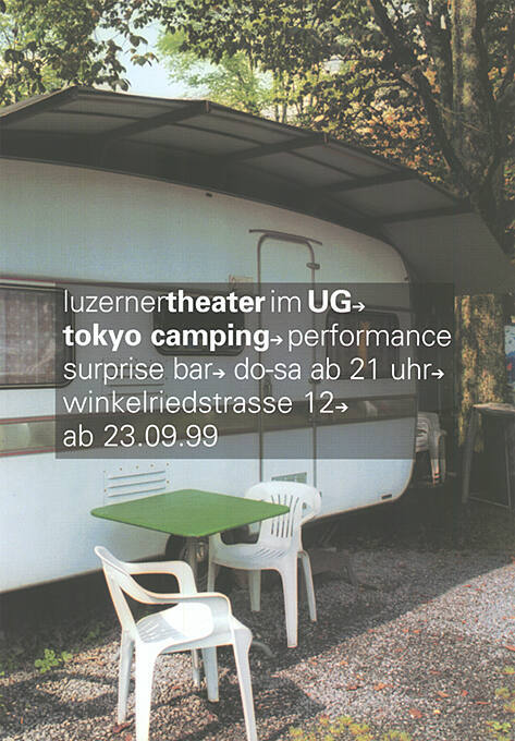 Tokyo camping, Luzerner Theater