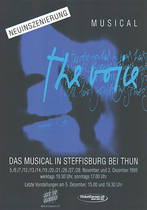 The voice, Das Musical in Steffisburg bei Thun