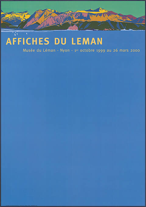 Affiches du Léman, Musée du Léman, Nyon