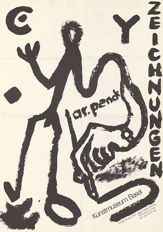 A. R. Penck, Zeichnungen, Kunstmuseum Basel