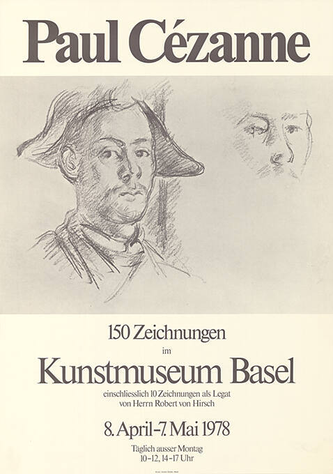 Paul Cézanne, 150 Zeichnungen, Kunstmuseum Basel