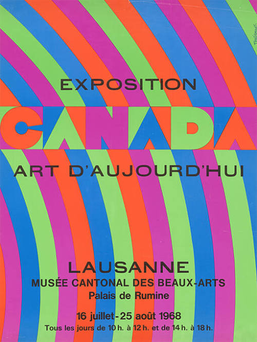 Canada, Art d’aujourd’hui, Musée Cantonal des Beaux-Arts Lausanne