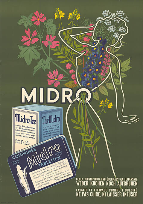 Midro, Midro-Tee, Midro Tabletten