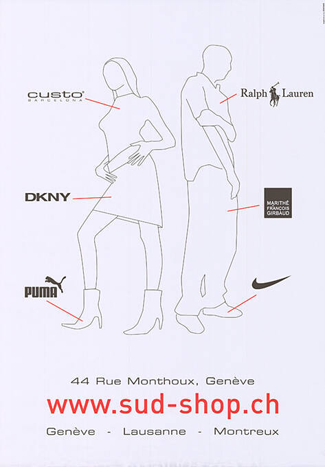 www.sud-shop.ch, Genève, Lausanne, Montreux