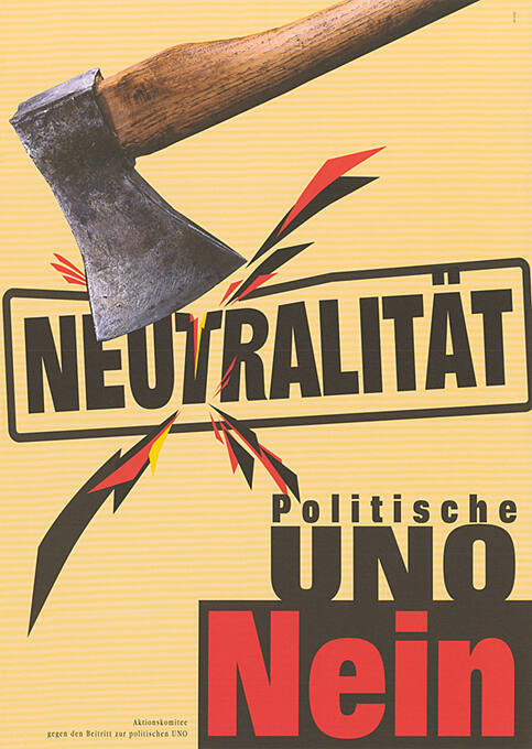 Neutralität, Politische UNO, Nein