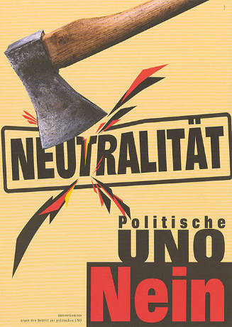 Neutralität, Politische UNO, Nein