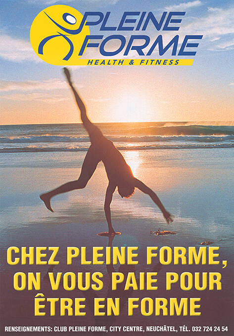 Pleine Forme, Chez pleine forme, on vous paie pour être en forme