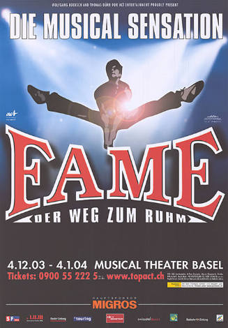 Fame, Musical Theater Basel