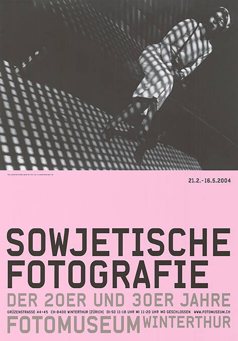 Sowjetische Fotografie der 20er und 30er Jahre, Fotomuseum Winterthur