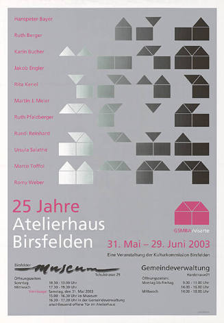 25 Jahre Atelierhaus Birsfelden