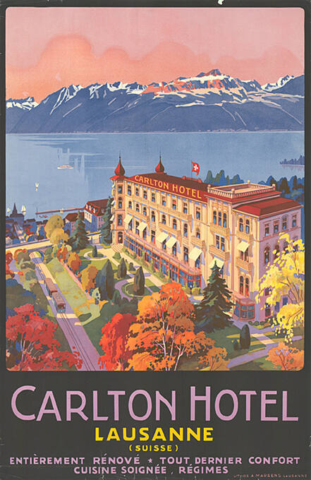 Hôtel Carlton, Lausanne