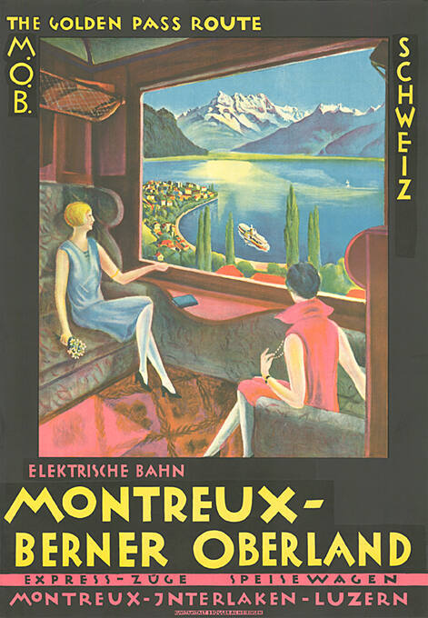 Elektrische Bahn, Montreux-Berner Oberland