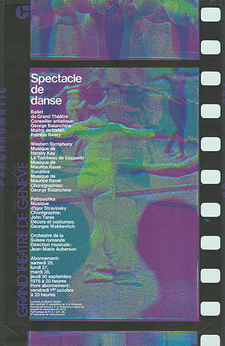 Spectacle de danse, Ballet du Grand Théâtre de Genève