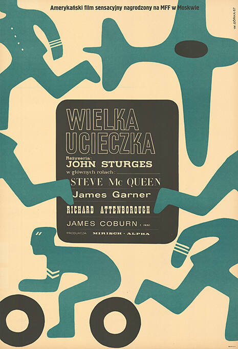 Wielka Ucieczka, John Sturges, Steve McQueen, James Garner, Richard Attenborough, James Coburn