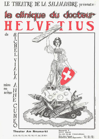 La Clinique du Docteur Helvetius, Michel Viala, Le Théâtre de la Salamandre, Genève, Theater am Neumarkt