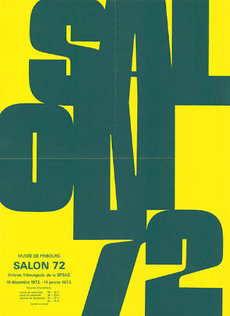 Salon 72, Musée de Fribourg