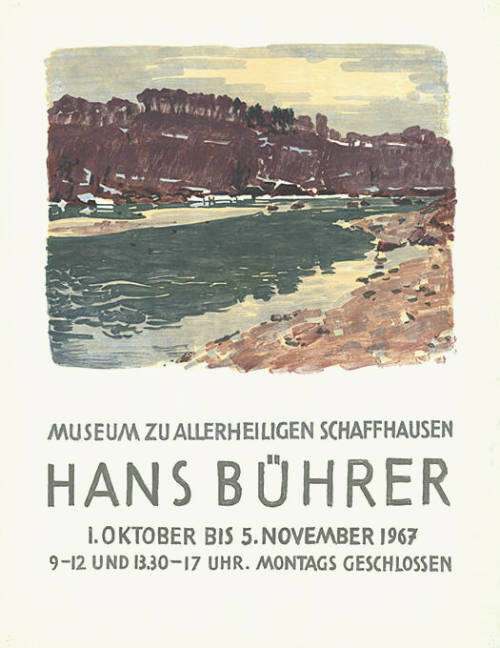 Hans Bührer, Museum zu Allerheiligen Schaffhausen