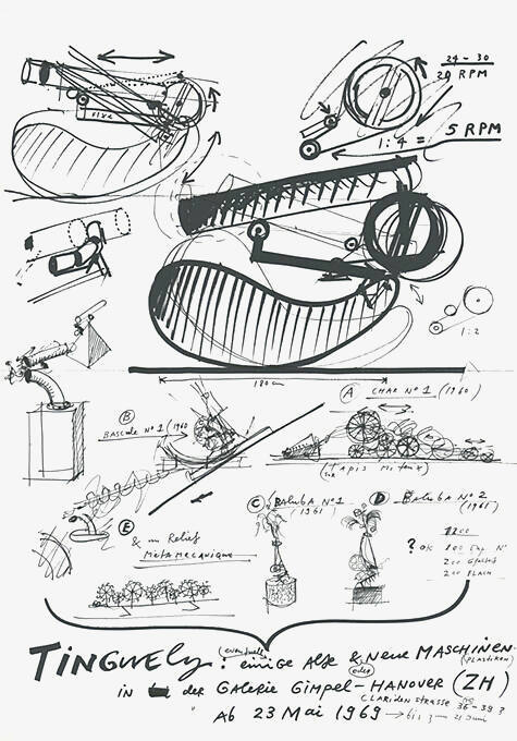 Jean Tinguely, Galerie Gimpel – Hanover (ZH)