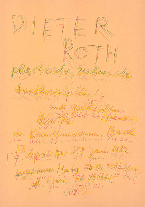 Dieter Roth, Kunstmuseum Basel