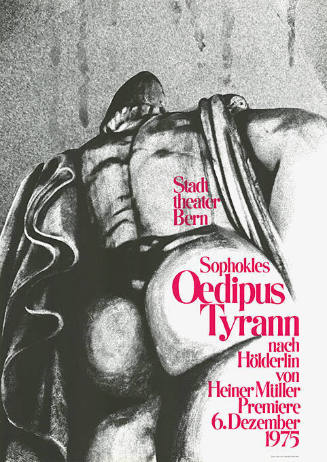 Sophokles, Oedipus Tyrann nach Hölderlin von Heiner Müller, Stadttheater Bern