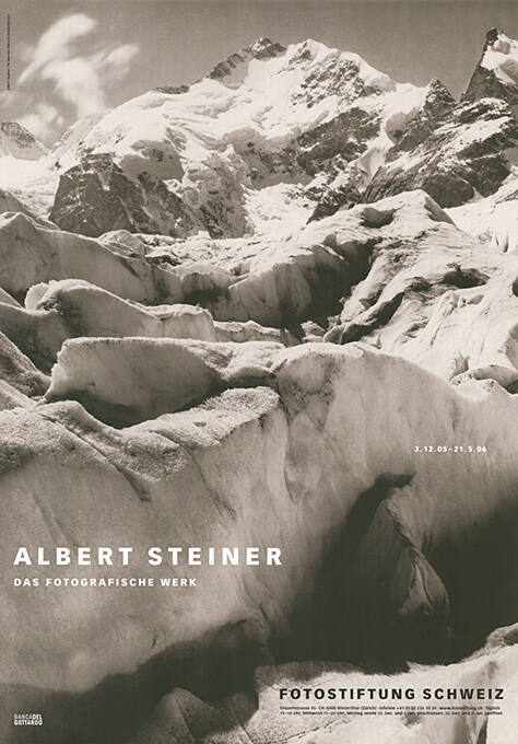 Albert Steiner, Das fotografische Werk Fotostiftung Schweiz