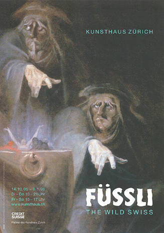 Füssli, The Wild Swiss, Kunsthaus Zürich