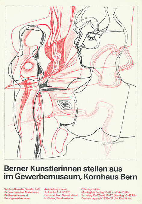 Berner Künstlerinnen stellen aus im Gewerbemuseum, Kornhaus Bern