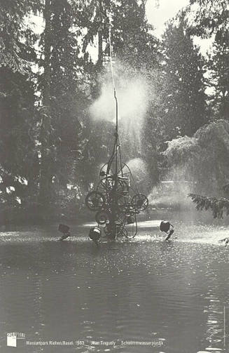 Skulptur im 20. Jahrhundert, Wenkenpark Riehen / Basel, 1980, Jean Tinguely