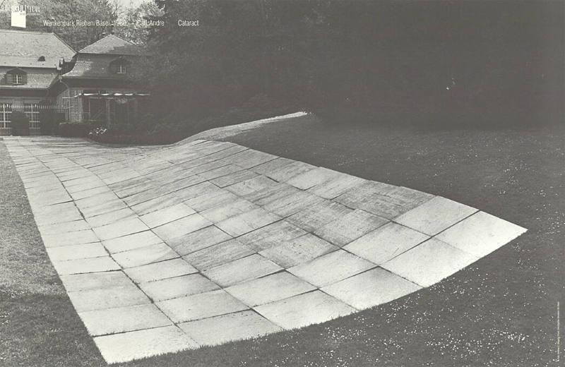 Skulptur im 20. Jahrhundert, Wenkenpark Riehen / Basel, 1980, Carl Andre