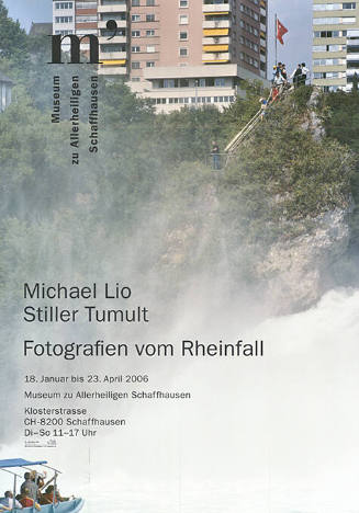Michael Lio, Stiller Tumult, Fotografien vom Rheinfall, Museum zu Allerheiligen Schaffhausen
