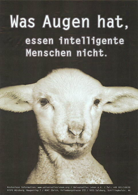 Was Augen hat, essen intelligente Menschen nicht.