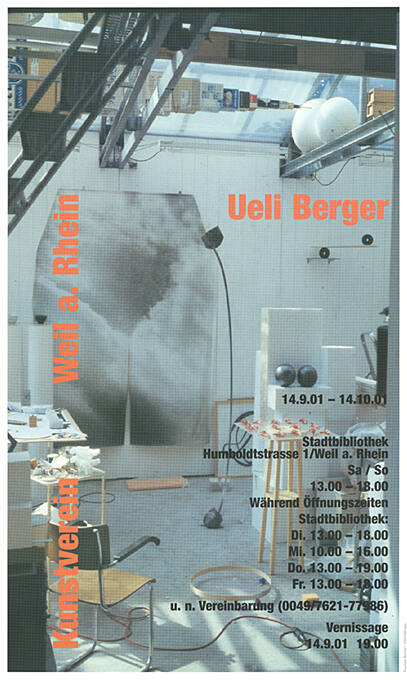 Ueli Berger, Kunstverein Weil a. Rhein