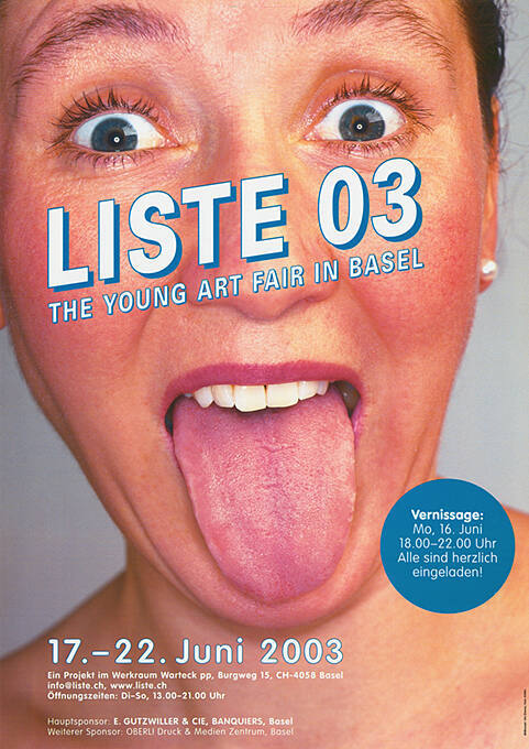 Liste 03, The Young Art Fair in Basel, Werkraum Warteck pp, Basel