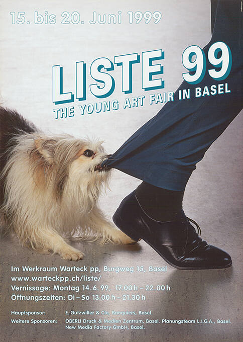 Liste 99, The Young Art Fair in Basel, Werkraum Warteck pp