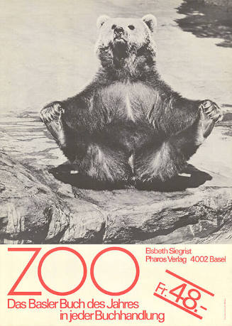 Zoo, Das Basler Buch des Jahres, in jeder Buchhandlung