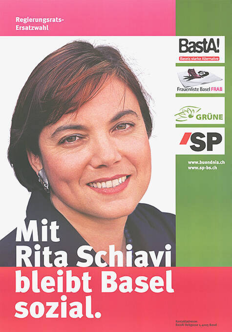 Mit Rita Schiavi bleibt Basel sozial.