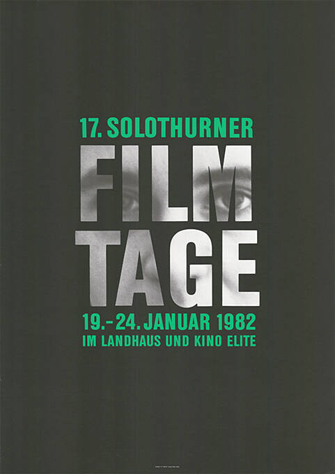 17. Solothurner Filmtage, 1982