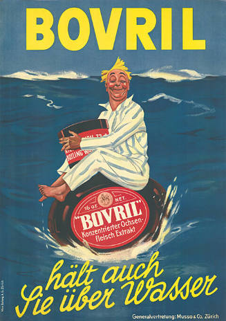 Bovril, hält auch Sie über Wasser