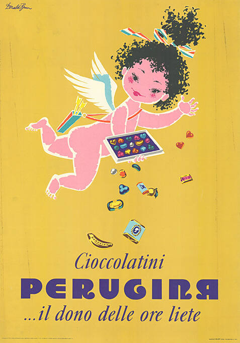 Cioccolatini Perugina, …il dono delle ore liete