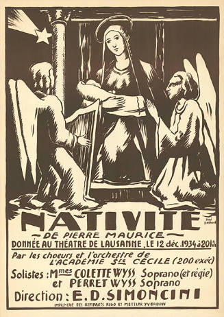 Nativité, Pierre Maurice, Théâtre de Lausanne