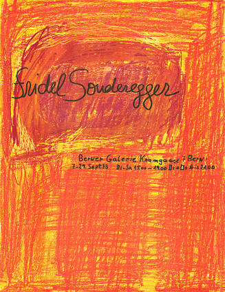 Fridel Sonderegger, Berner Galerie