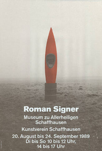 Roman Signer, Museum zu Allerheiligen, Kunstverein Schaffhausen